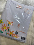Chrysanthemum Lady L/S 蕾絲圓領長袖內衣(S-XL 號)
