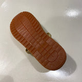 金步少女繡花鞋(金)