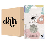 dah NATURAL TOFU CAT LITTER (7L X6) (ORG PACK)