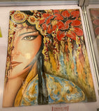 Hand-painted Porcelain by Beatriz Ramirez