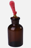 *Maroon Glass Dropping Bottle 60ml