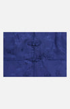 Double Horse Girl's Silk Wadded Jacket(Dark Blue Size 12)