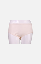 Silkcity Ladies High Waist Silk Panties- Pink