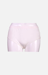 Silkcity Ladies High Waist Silk Panties- White