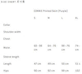 Purple Printed Skirt