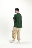Military green Polo Shirt