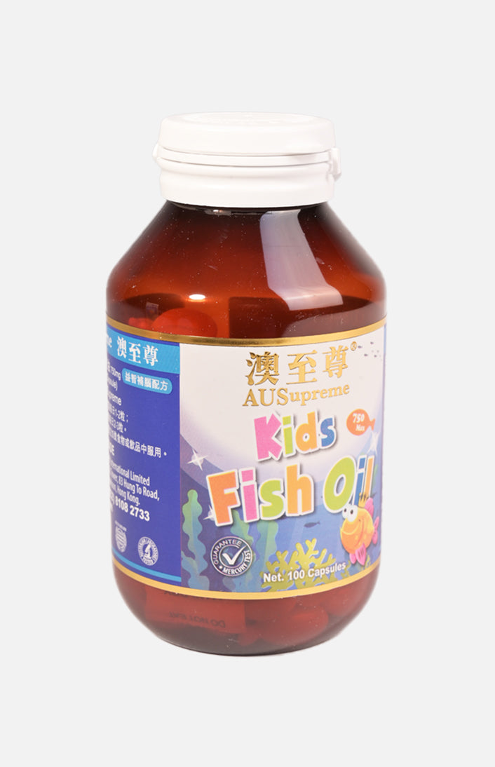 Ausupreme 兒童魚油 100 粒（5 Btl 套裝）