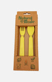 Natural Made - Baby Spoon & Fork Set