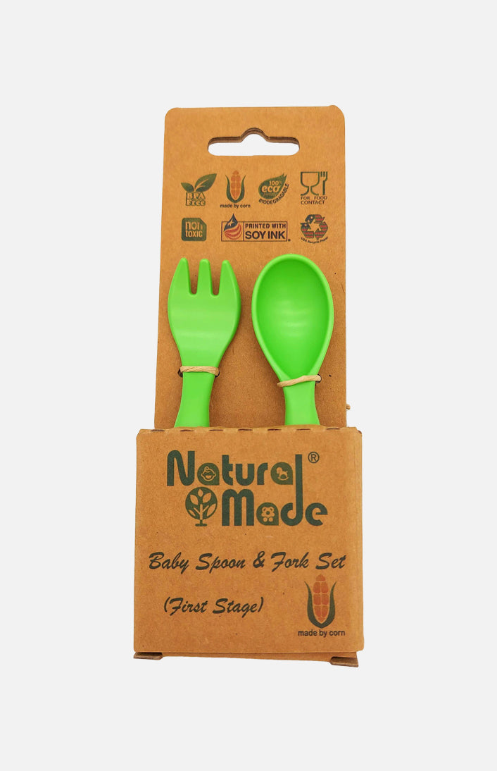 Natural Made - 嬰兒勺叉套裝（第一階段）