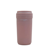 Camel Cuppa28 Glass Vacuum Mug in Plastic Case 280ml(Pink)