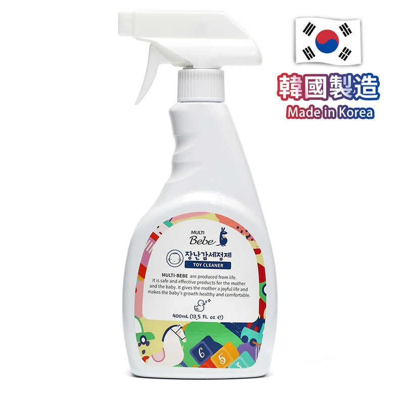 MultiBebe 嬰兒玩具與高腳椅清潔劑(400ml)