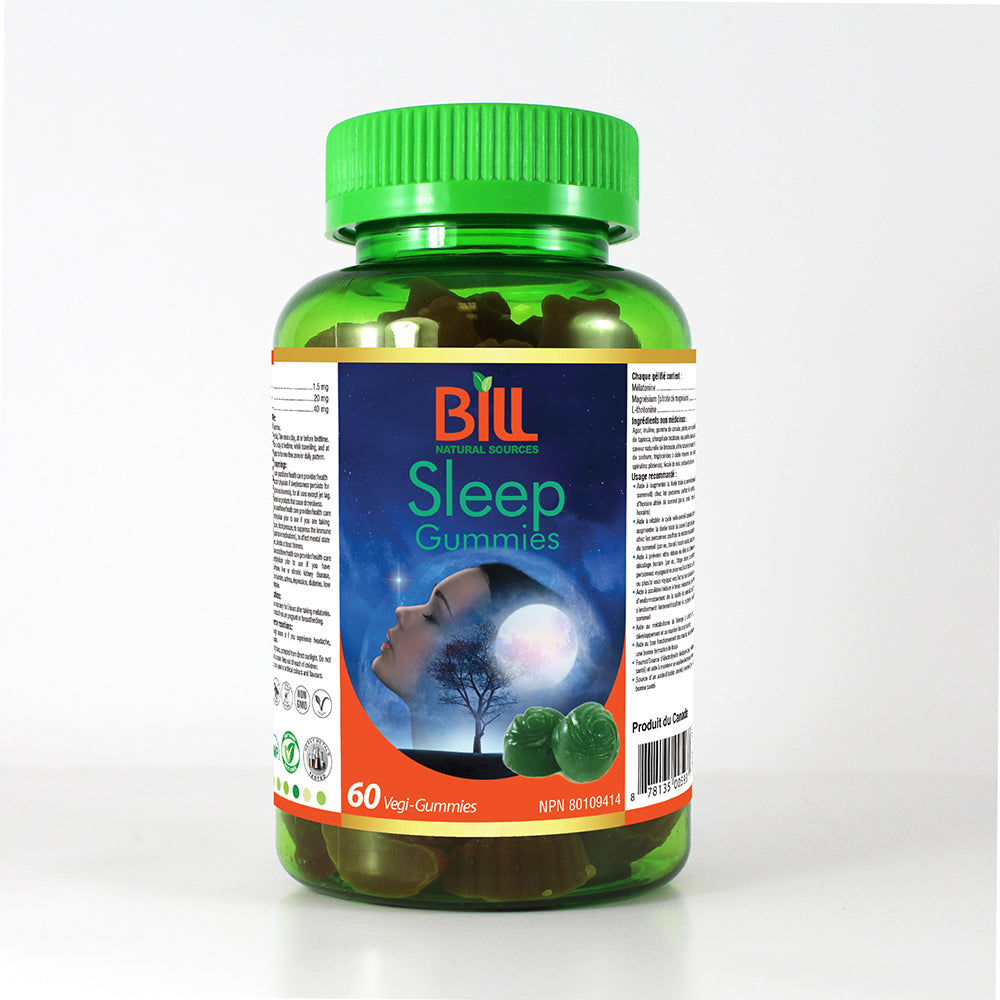 Bill Sleep 60 粒素食軟糖