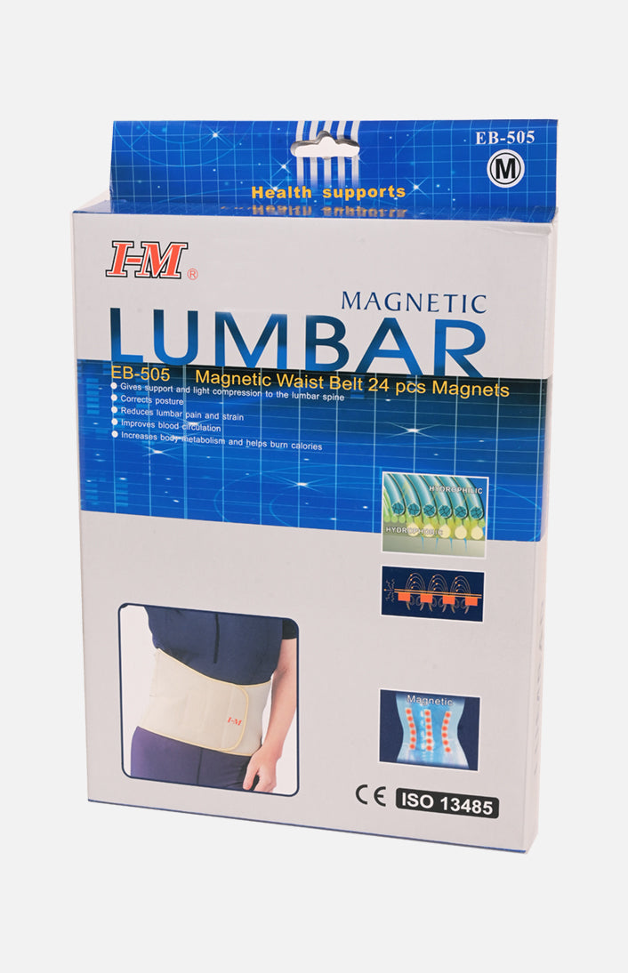 Im Lumbar Eb-505 磁性皮帶 24 塊磁鐵 (M)