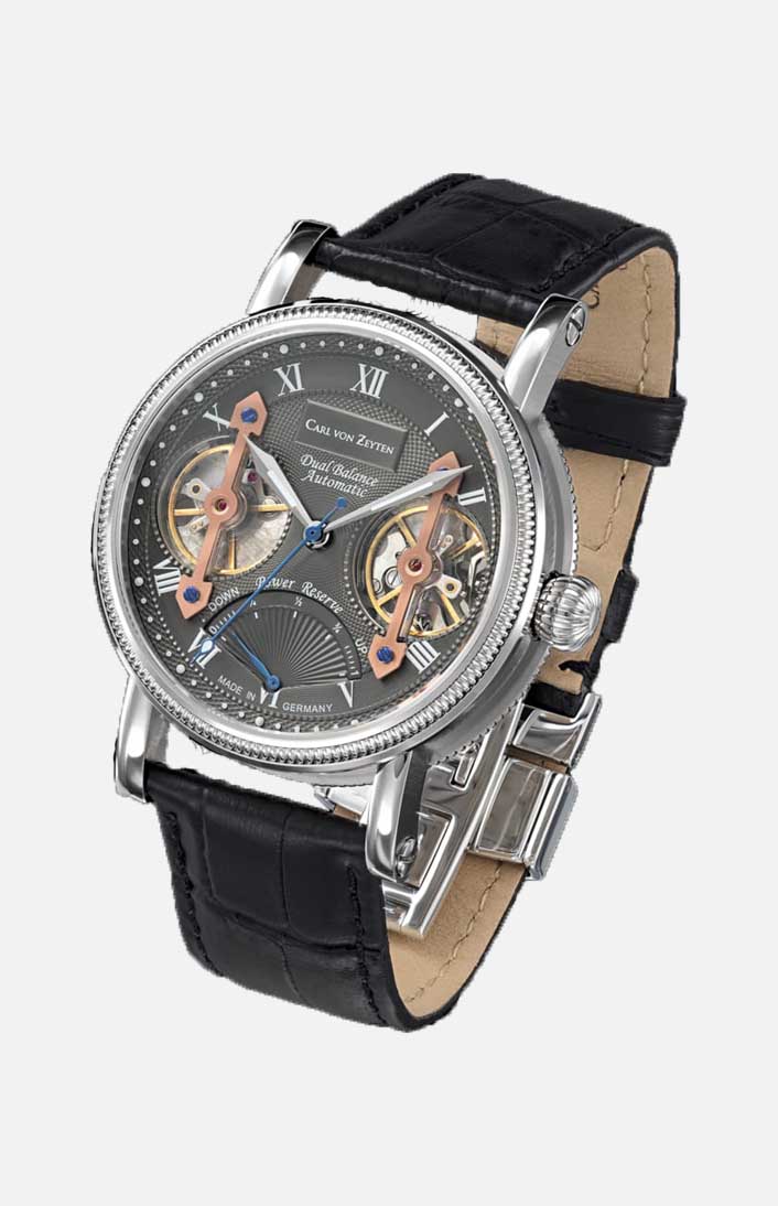 Carl von Zeyten Automatic Watch: Kinzig Gray