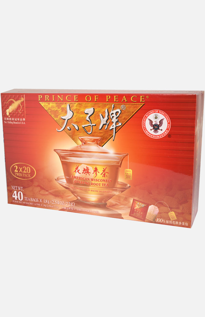 美國威斯康辛州人參根茶 40 包