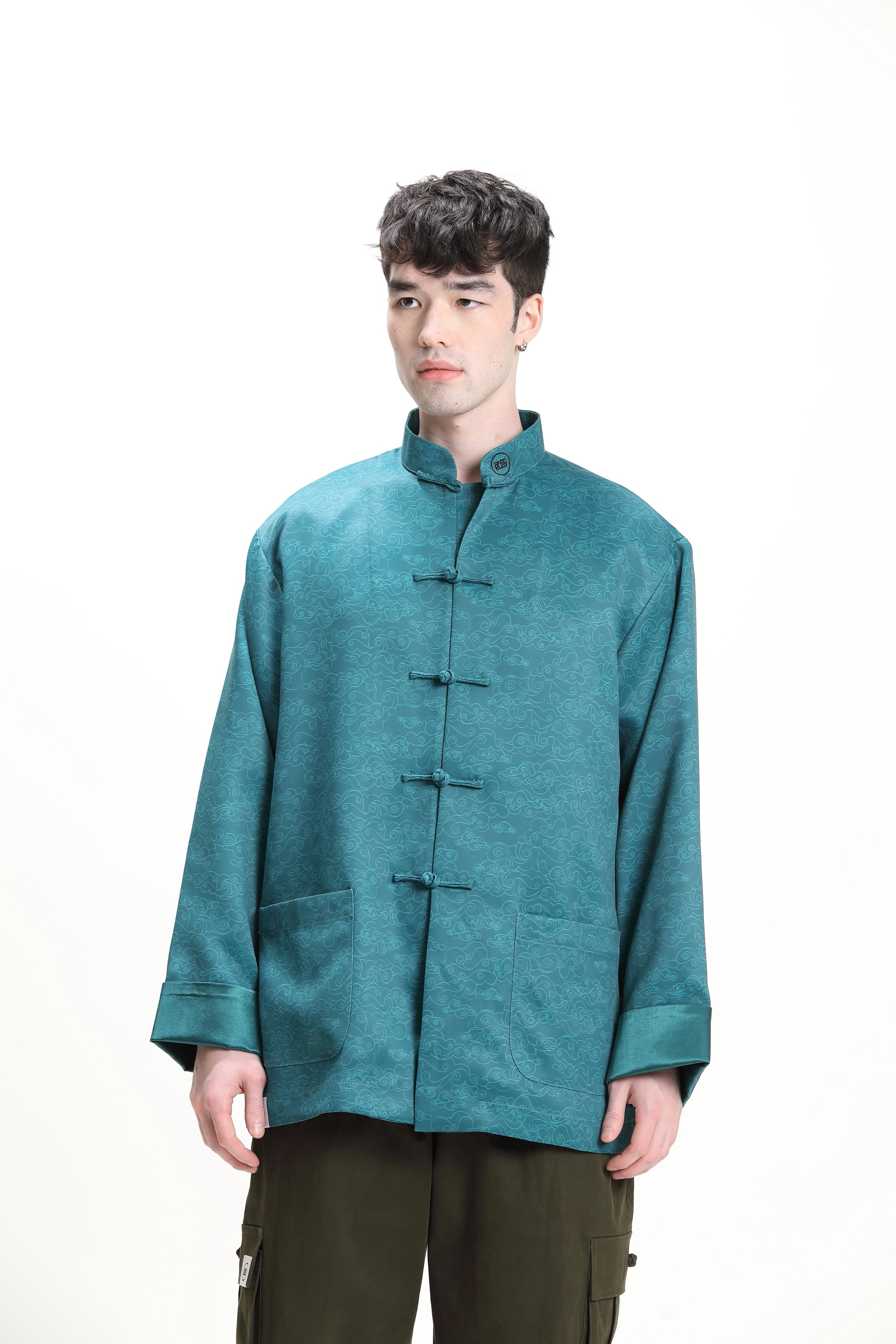 Aqua Unisex Kungfu Jacket