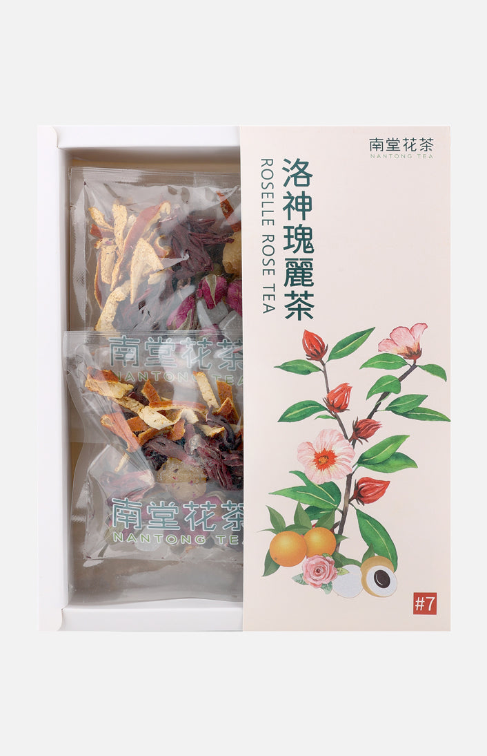 南通茶葉芙蓉玫瑰花茶（10袋）