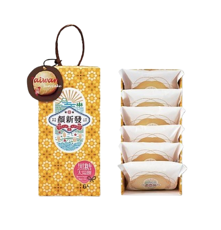 YEN SHIN FA Black Sugar Sun Cake (6pcs)